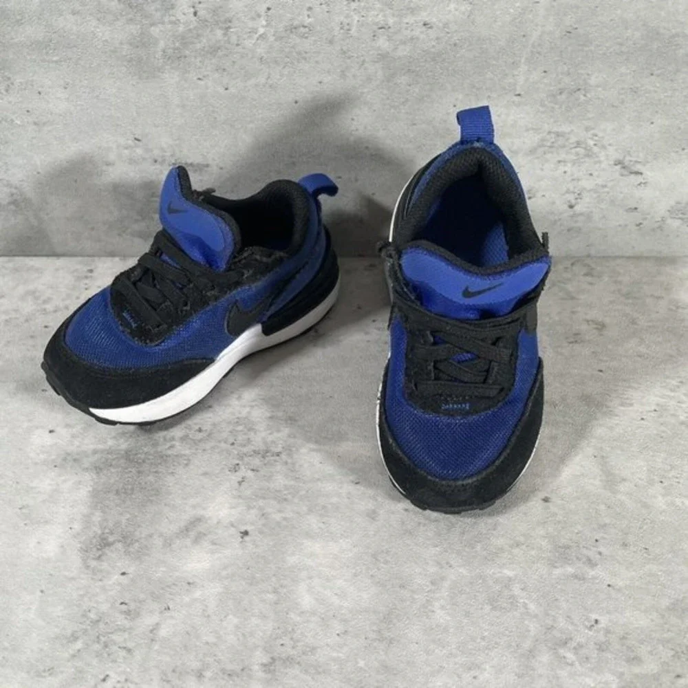 Nike Waffle‎ 1 One Racer Toddlers Sneakers Blue Kids Shoes Size 6C~DC0479-400